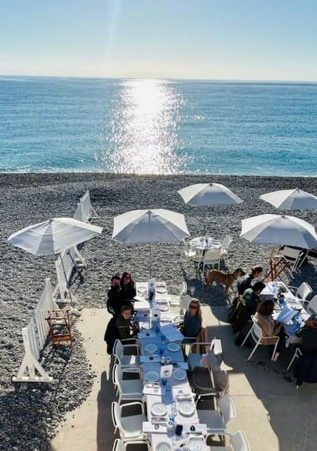 Strandrestaurant in Nice