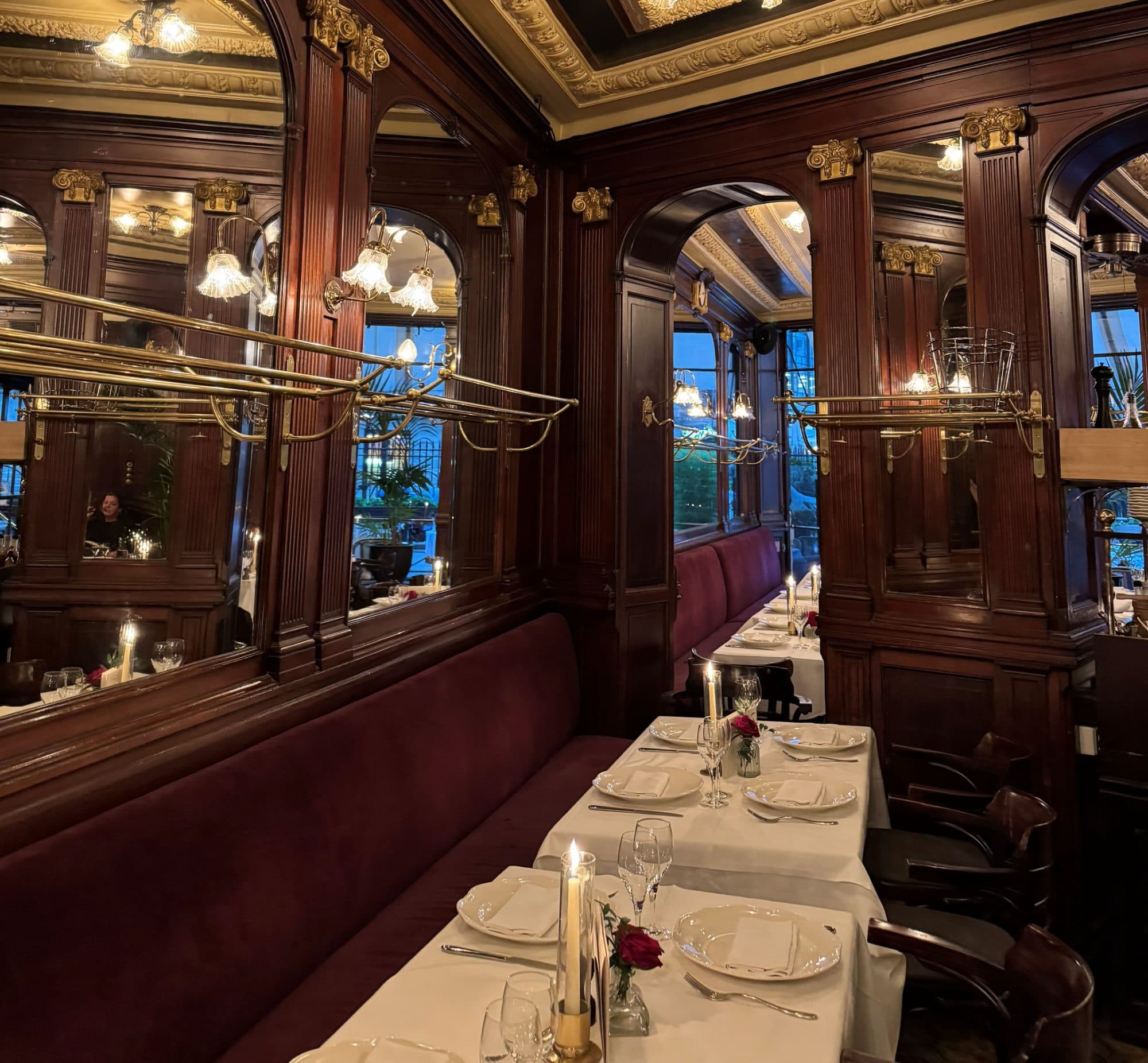 Mijn favoriete restaurant in Parijs. Le Gallopin voor een heerlijk avondje uit.