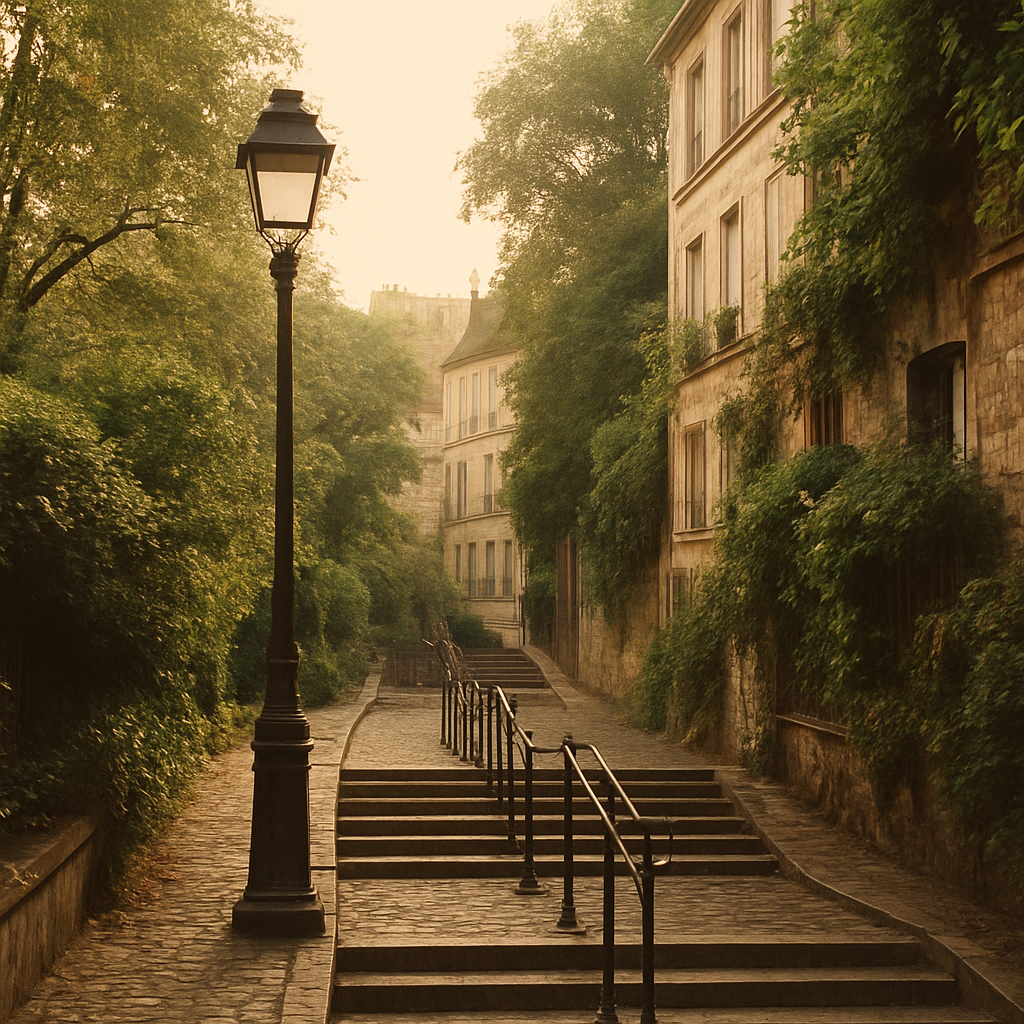 Een ochtendwandeling door Montmartre